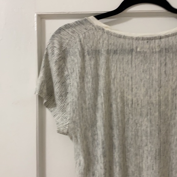 Madewell | Linen Striped Pocket t-shirt S - Picture 6 of 7